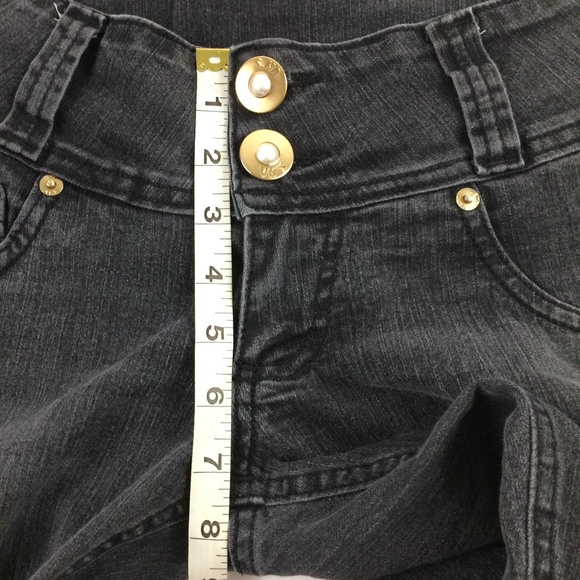 Vintage Vn's Vanios Faded Black Jeans 27 Skinny - Picture 5 of 7